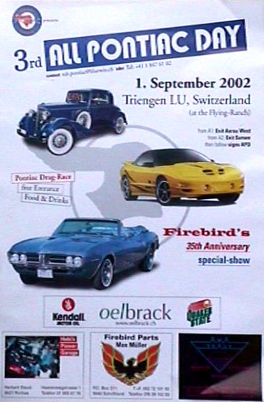 Affiche du troisième All Pontiac Day