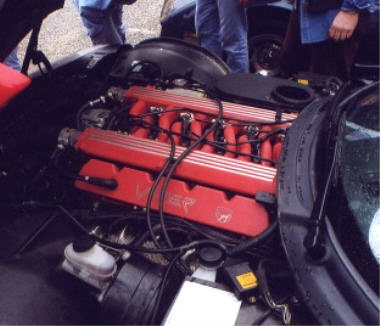 Le moteur de la Viper.