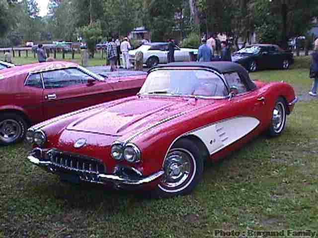 Une autre corvette, mais plus vieille ! 1958